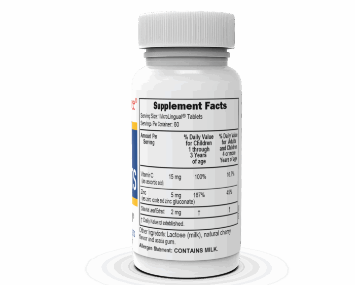 Zinc Lozenjets with Vitamin C 15 mg and Zinc 5 mg - Image 4