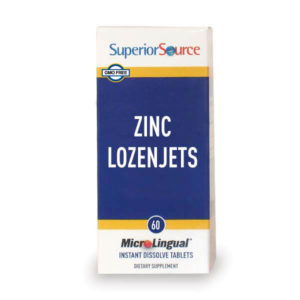 Superior Source Vitamins Zinc Lozenjets