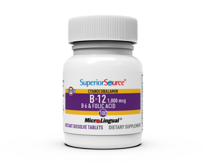 NO SHOT B-12 1,000 mcg (as Cyanocobalamin) B-6 / Folic Acid 400 mcg - Image 5