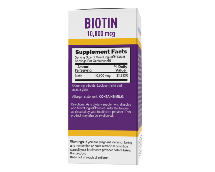 Biotin 10,000 mcg - Image 2