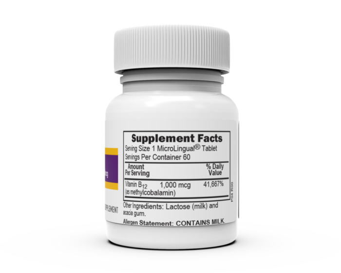 NO SHOT Methylcobalamin B-12 1,000 mcg - Image 4