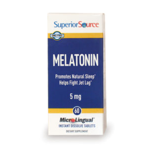 Superior Source Vitamins Melatonin 5 mg