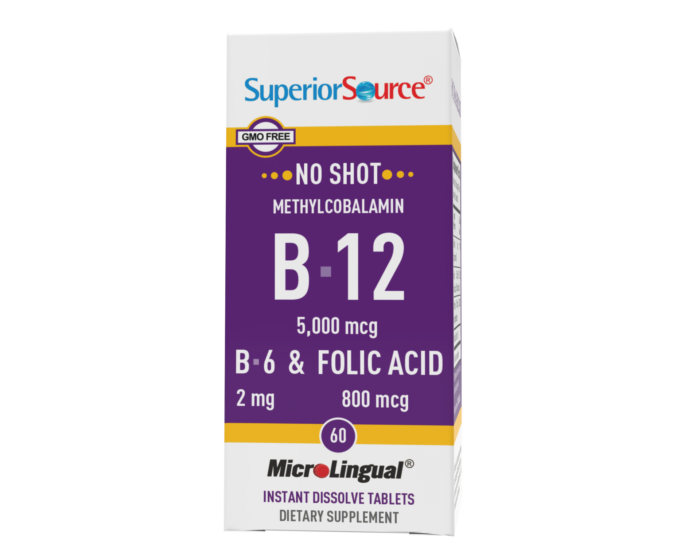 NO SHOT Methylcobalamin B-12 5,000 mcg / B-6 / Folic Acid 800 mcg - Image 5