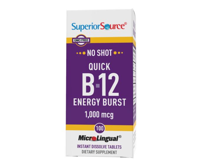 NO SHOT Quick Energy Burst B-12 1,000 mcg - Image 3