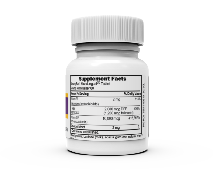 NO SHOT B-12 10,000 mcg / B-6 / Folic Acid 1,200 mcg - Image 4