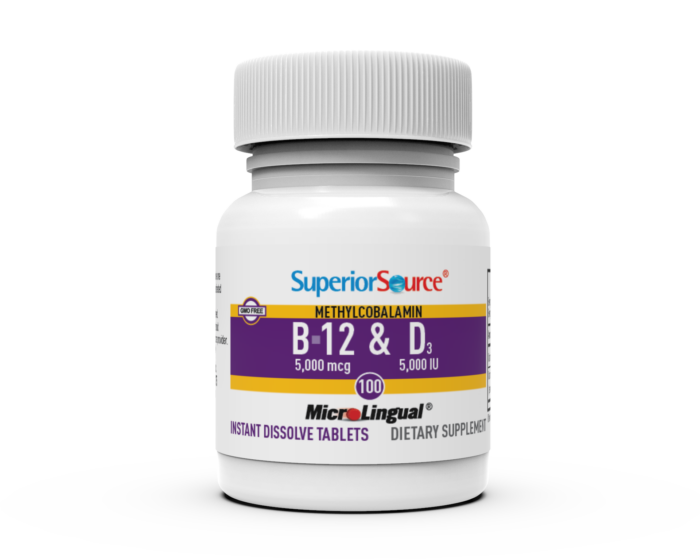 NO SHOT Methylcobalamin B-12 5,000 mcg / D<span class="smalltexttitle">3</span> 5,000 IU - Image 5