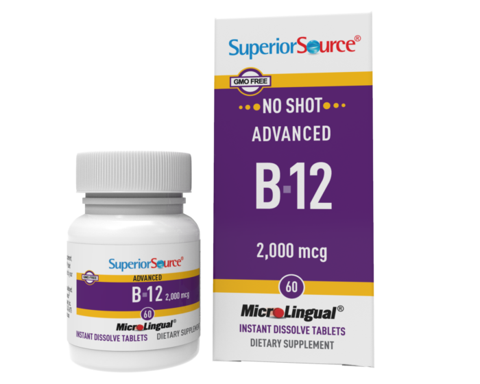 NO SHOT Advanced B-12 2,000 mcg