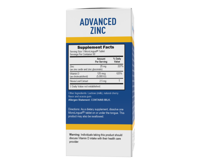 Advanced  Zinc with Vitamin D3 - Image 3