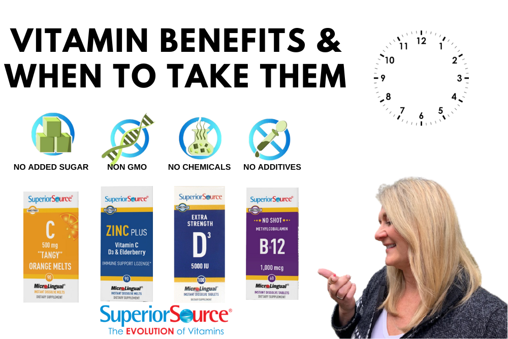 Vitamin Benefits and When to Take Them